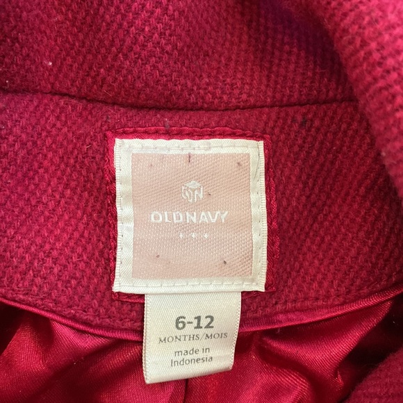 Magenta Fall Baby Girl coat - Picture 4 of 4